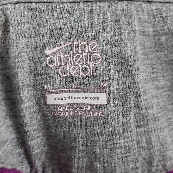 [Nike] The Athletic Dept Purple Zip Up Hoodie - Picture 7 of 8